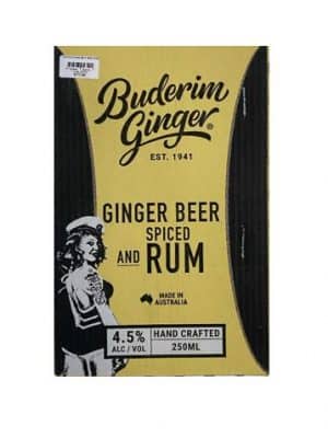 Ginger Beer & Rum Can Ctn
