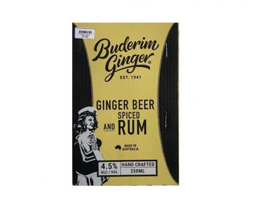 Ginger Beer & Rum Can Ctn