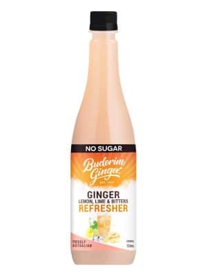 Ginger Lemon Lime & Bitters No Sugar 750ml