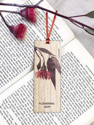 Coloured Flowering Gum Bookmark