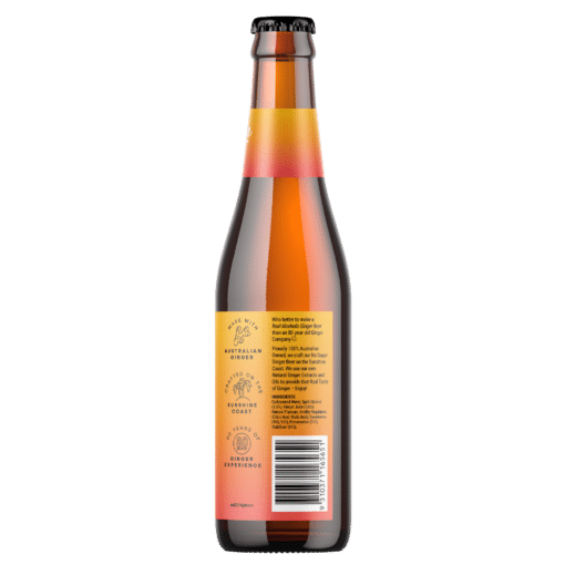 No Sugar Ginger Beer Alc 330ml Single Bottle 3