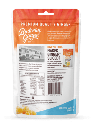 Reduced Sugar Ginger 125g Bop